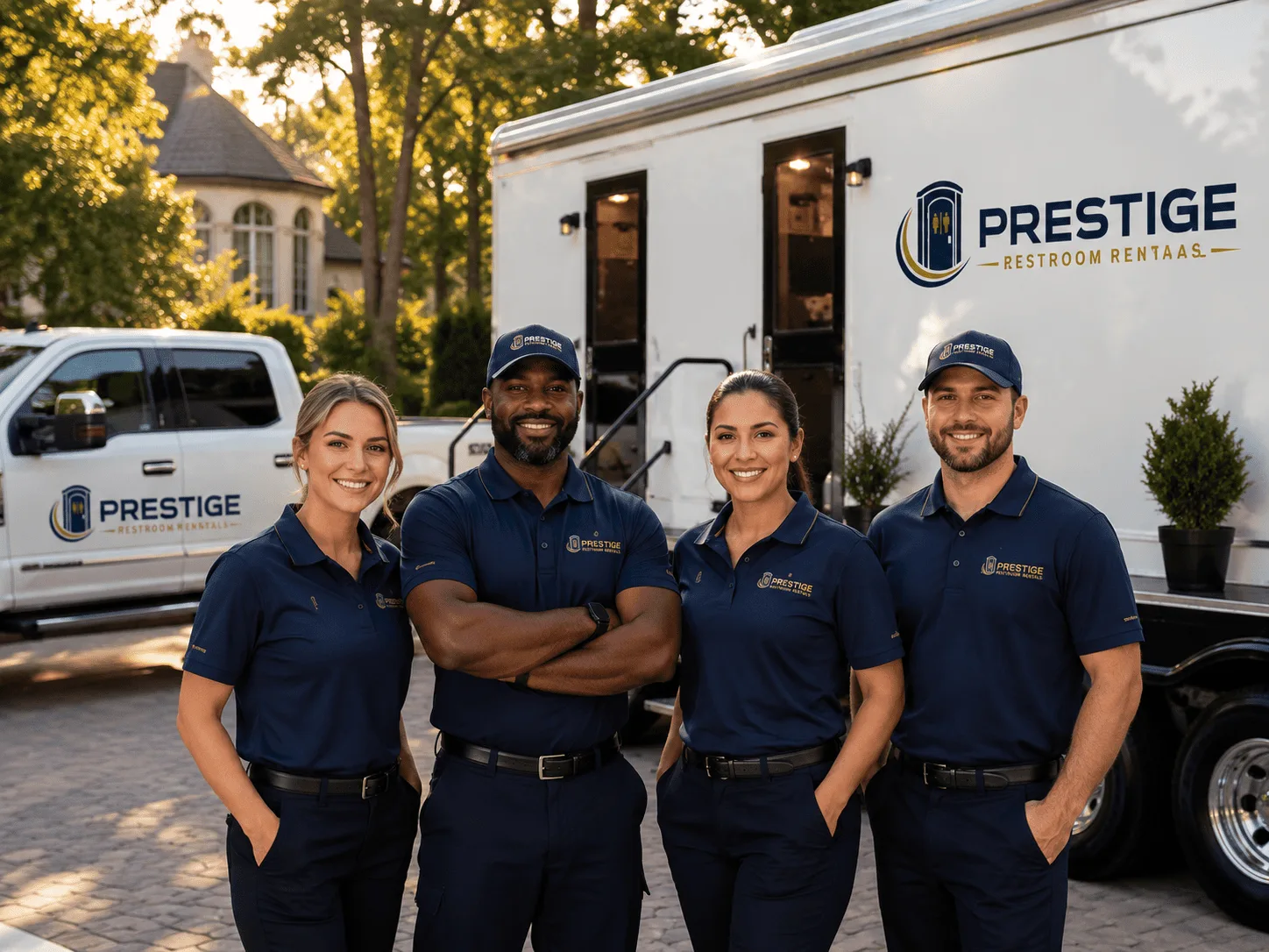 Trusted Luxury Portable Restrooms company in Conrad, IA